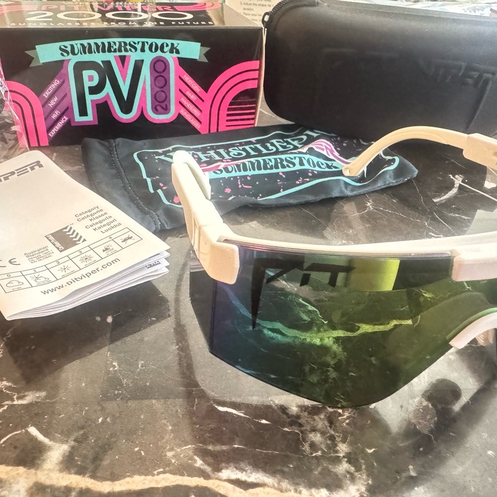 NEW Pit Viper 2000 Rainbow Mirrored Ski Sunglasses, Barbie & Ken sunglasses - Picture 16 of 16